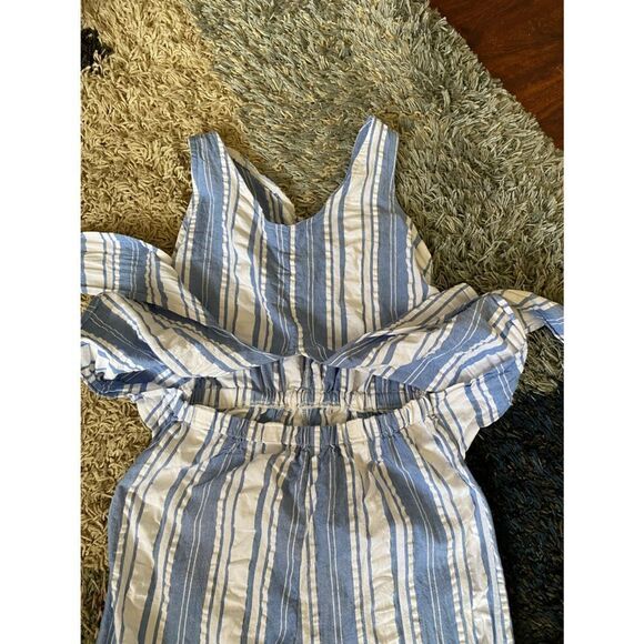 Vintage Handmade Ruched Chambray Jumper M - Picture 6 of 11